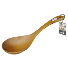 GOZENBO 御膳坊 職人 原木色湯杓 中(23cm) 2個, 1支