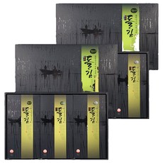 바다소리 구이돌김 3호 선물세트 + 쇼핑백, 2개