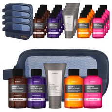 KUNDAL 昆黛爾 蜂蜜夏威夷果旅行盥洗組+網狀化妝包 白麝香, 5組