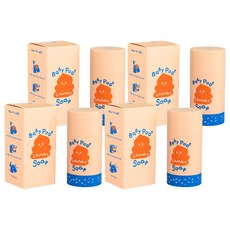 1OF30 條狀EM洗衣皂 嬰兒衣物預洗, 4個, 60g