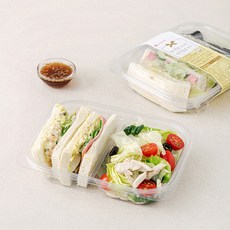 쉐푸드 베이컨 에그샌드위치 & 닭가슴살 샐러드, 315g, 1개