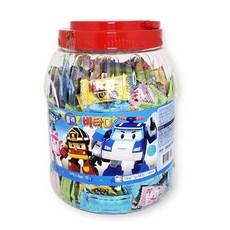 波力救援小英雄維他命D+糖果 水蜜桃口味, 500顆, 1桶