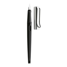 德國 LAMY Joy 鋁金鋼筆 書法用1.5mm, 1.5mm, 黑色 + 銀色