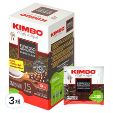 KIMBO 金寶 拿坡里膠囊咖啡, 7.3g, 15入, 3個