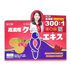 IKOR 日本醫珂 蔓越莓萃取 300倍高濃縮, 3.75g, 4顆, 1盒