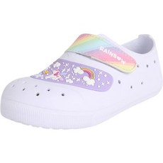 SHOOPENkids 兒童新學期圖案魔鬼氈室內鞋 HPKRUDA03U