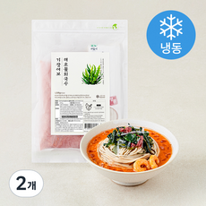 기장어보 해초물회국수 2인분(냉동), 1.018kg, 2개