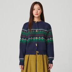 PLASTIC ISLAND 女款北歐風牛角扣開襟衫 PR4KG632