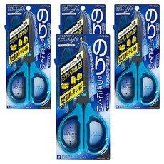 KOKUYO 國譽 東亞PMS SAXA 無殘膠安全剪刀, 藍色, 4個