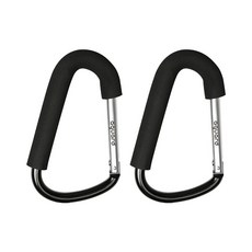 aguard 推車吊掛勾, 黑色, 2個