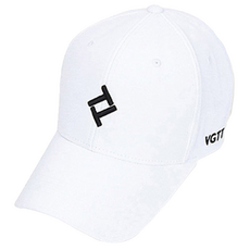 VEGETABLE TABLE Life 高爾夫結構棒球帽, 白色, 1個