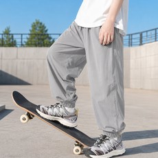 生活智慧 青少年日常束口褲 夏季長褲 運動褲