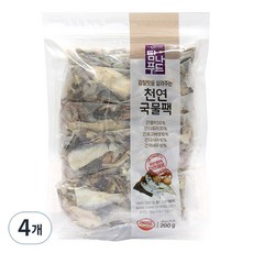 해심 으뜸 천연국물팩, 800g, 4개