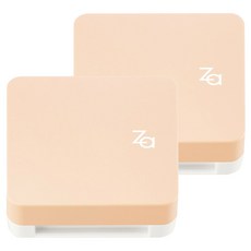 Za 粧自然無瑕粉餅EX粉盒, 2盒, 粉