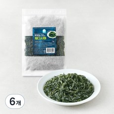 주일상사 맛있는 채다시마, 1kg, 6개