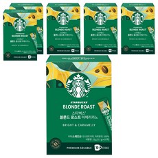 STARBUCKS 星巴克 黃金烘焙美式原豆咖啡隨身包, 6個, 1.1g, 10入