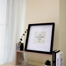 StyleG 時代家居 北歐簡約風格黑30X30CM相框, 1入