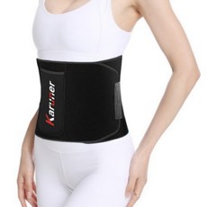 Three Sun 健身腰帶 護腰帶, 1個, 黑色