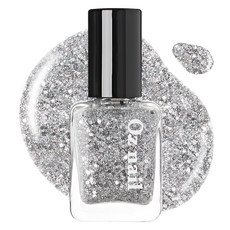 오즈네일 샤인 무드 네일 컬러 매니큐어, 61 실버 샹들리에, 8ml, 1개