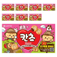 LOTTE 樂天 康趣 巧克力, 54g, 8個