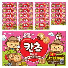 롯데웰푸드 칸쵸 초코, 54g, 20개 54g, 20개