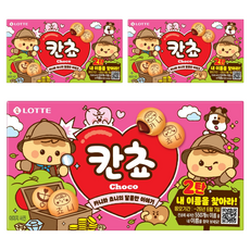 롯데웰푸드 칸쵸 초코, 54g, 3개
