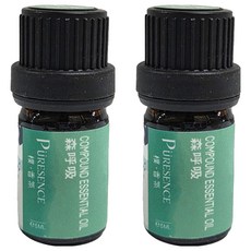 樸香氛PÜRESENCE 森呼吸複方精油, 5ml, 2瓶