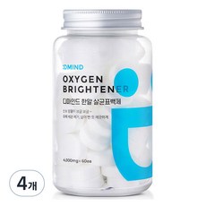 bluewash 氧系亮白去污錠 60顆入, 240g, 4罐