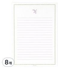 PAPERIAN 니어앤디어 A5筆記本, 60張, 鈴蘭, 8個