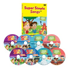 NEW Super Simple ABC Phonics + WORD DVD + 音訊CD套組 線上提供英文腳本, 8CD