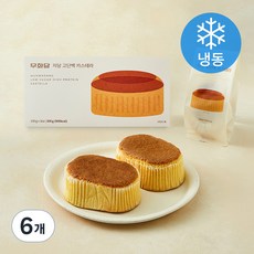 무화당 저당 고단백 카스테라 (냉동), 100g, 6개