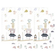 Mang Mang 小鹿蔓蔓 捲式XPE地墊包邊 Lite版, 森林小熊