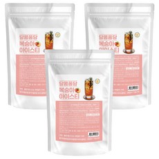 달콤퐁당 복숭아 아이스티 파우더, 500g, 1개입, 3개