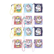 粉紅足 1000 獨角獸迷你日記 6 x 2p 套裝, 混色, 1組