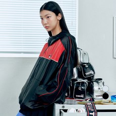 랩 x KIA TIGERS 컬러 배색 후드 점퍼 AQ2GZ461