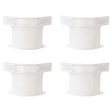 in at home 床角床單固定夾 大型 4入, 白色, 4個