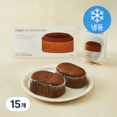 무화당 저당 고단백 초코카스테라 (냉동), 100g, 15개