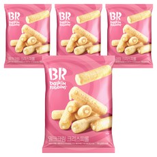 baskiN robbiNs 牛奶夾心捲, 4包, 150g