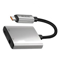 Mcdodo 麥多多 威爾斯系列二合一 Lightning 3.5mm 音頻轉接線, 1個