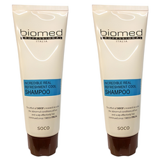 바이오메드 프로페셔널 리얼 리후레쉬먼트 쿨 여행용샴푸, 100ml, 2개