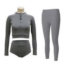 Bendys 女性印地短版防磨上衣 M225 + 印地高腰比基尼褲 M609 + 印地水上緊身褲 M610