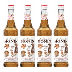 MONIN 莫寧 海鹽焦糖風味糖漿, 700ml, 4瓶