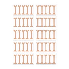 內嵌甲護理貼片 10片, 5個