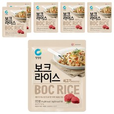 청정원 보크라이스 쇠고기, 24g, 6개
