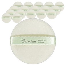 Darkness 高級圓形植絨粉撲, 18個, 單一顏色