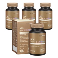 뉴트리코어 NCS 면역엔 그린 프로폴리스, 60정, 4개