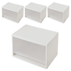 Brida Pantry抽屜 高型, 奶油白, 4個