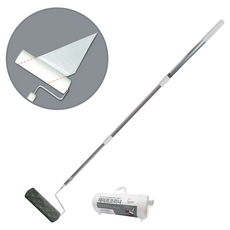 Home&Me 超強力斜切黏塵滾筒 3段式手柄 本體 + 外盒 + 補充包套組, 1套