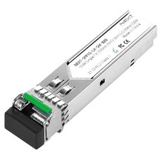NEXTU 1G 迷你GBIC 光纖模組 單模 NEXT-SFP1G-LX-SM-B20, 銀色, 1個, 55.5mm