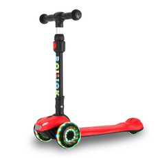 롤릭 스쿠터 L1 유아 킥보드, 레드, 1개